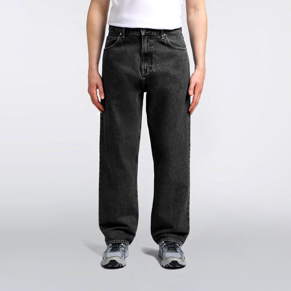 Matrix Pant - Loose Straight - Pembroke Black Denim 13,56 oz - Black Matt Wash