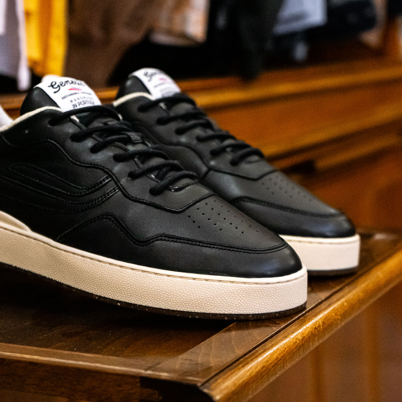 G-Soley Porto Plain Leather - Black