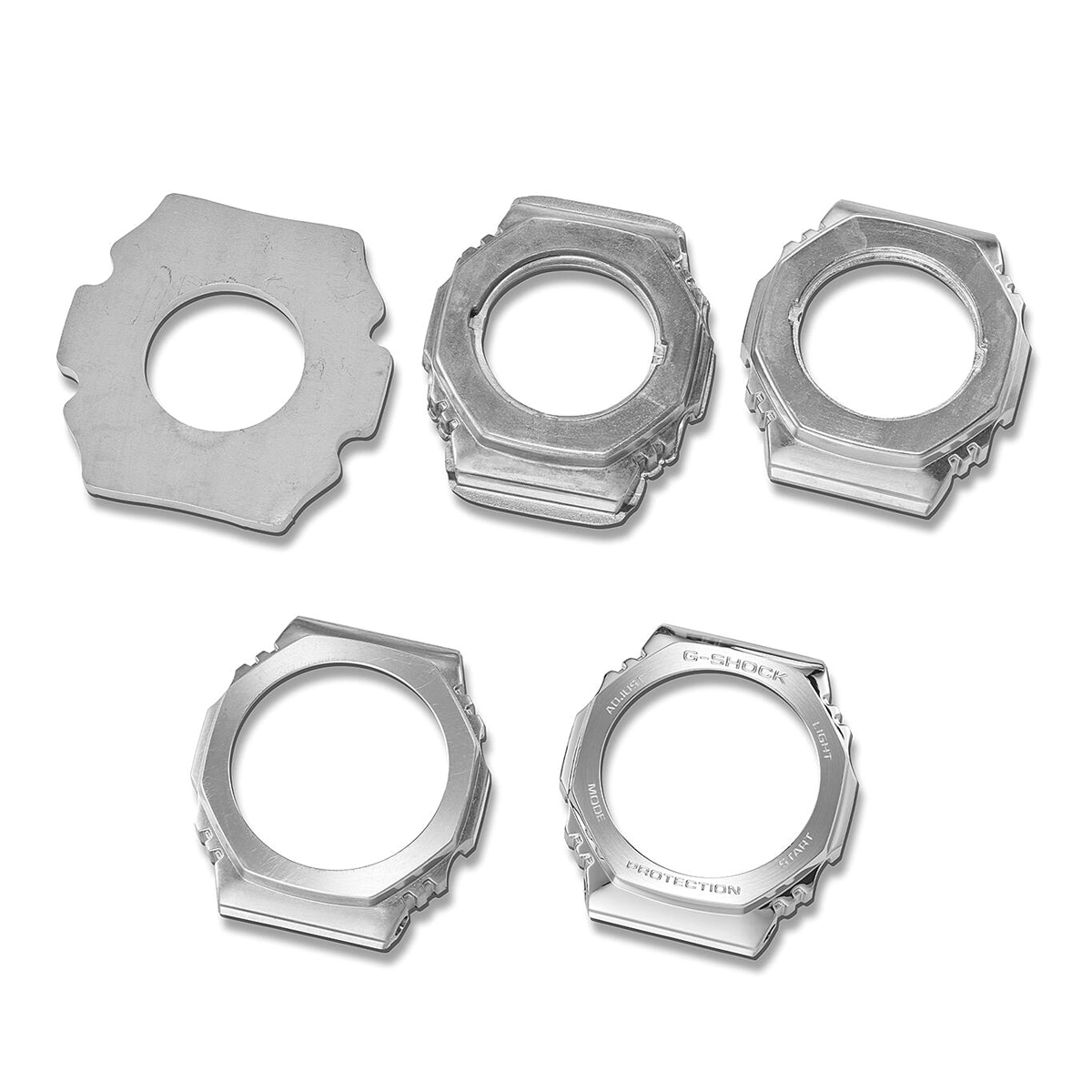 GM-5600YM-8 - G-Steel - Fine Metallics Serie - Silver