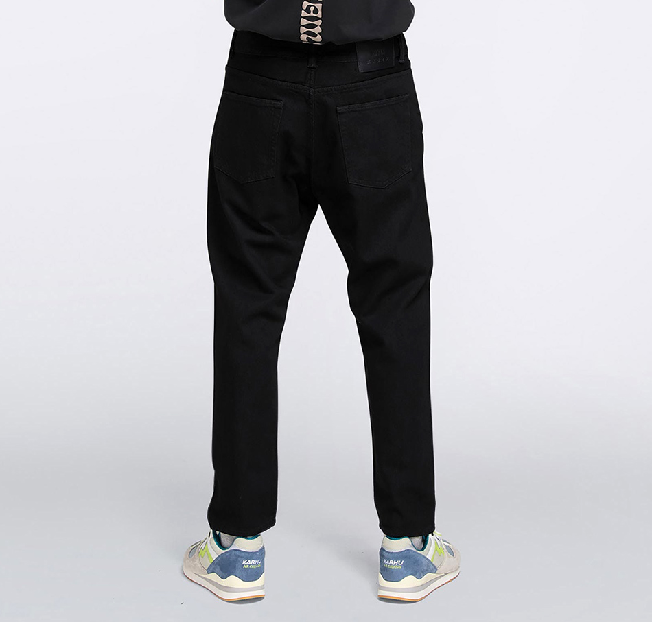 EDWIN Universe Pant - Cropped - Wayward Left Hand Denim 10OZ - Black Easy Stone Wash