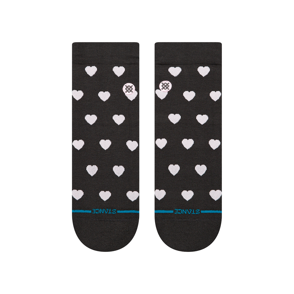 Hearts Lowrider Socke - Dunkelgrau