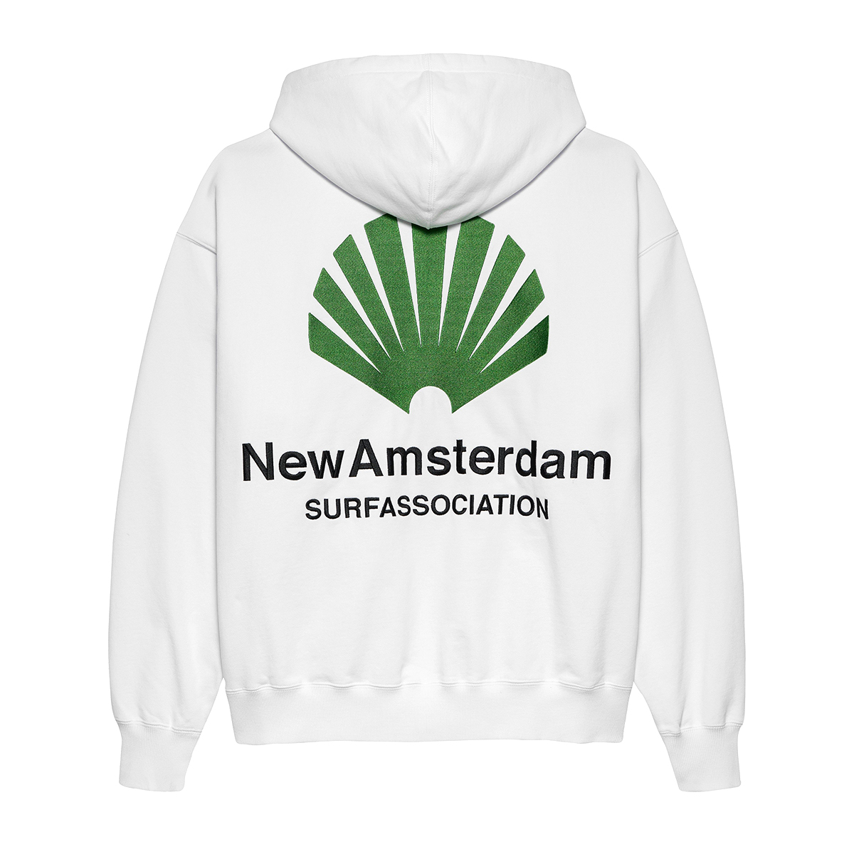 Logo Hoodie - Oversized - White Green