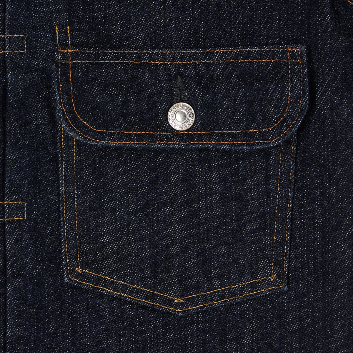 Jeansjacke - Selvage Blue Rinsed