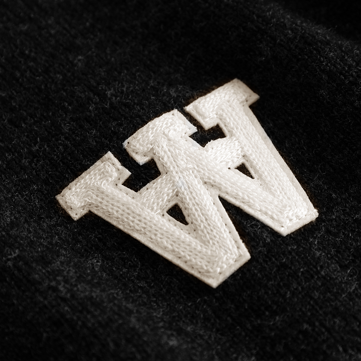 Tay Halfzip Stricksweatshirt - Black