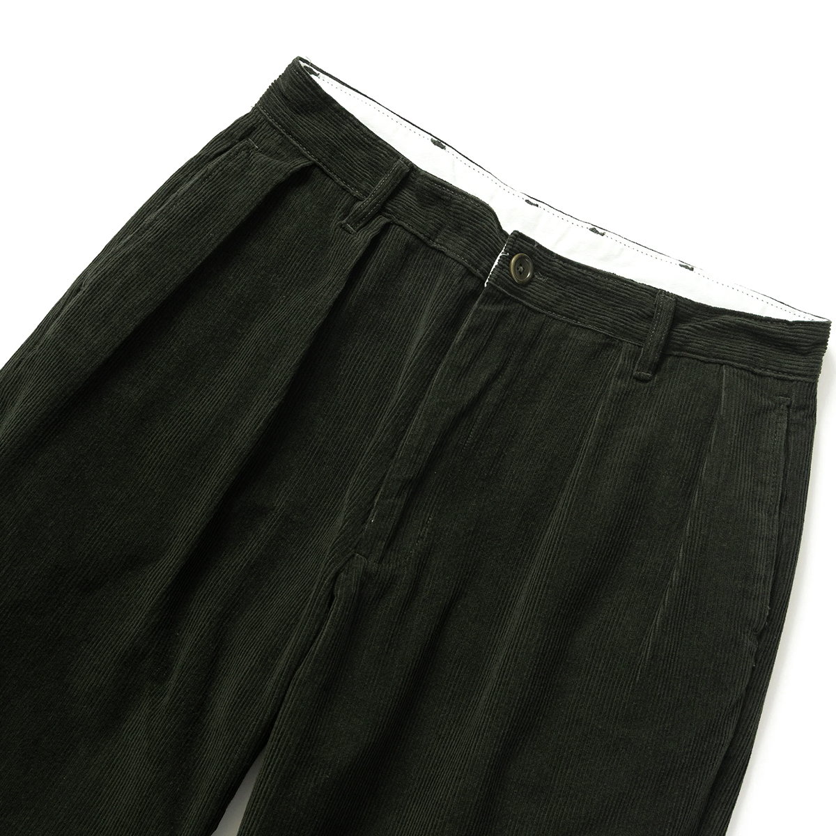 Cord Part Timer Pant - Coppice Green