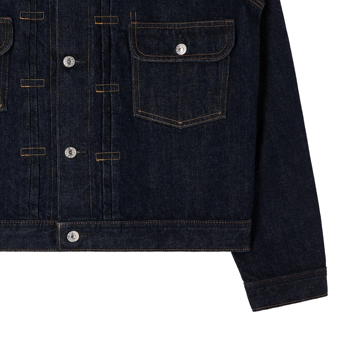 Jeansjacke - Selvage Blue Rinsed