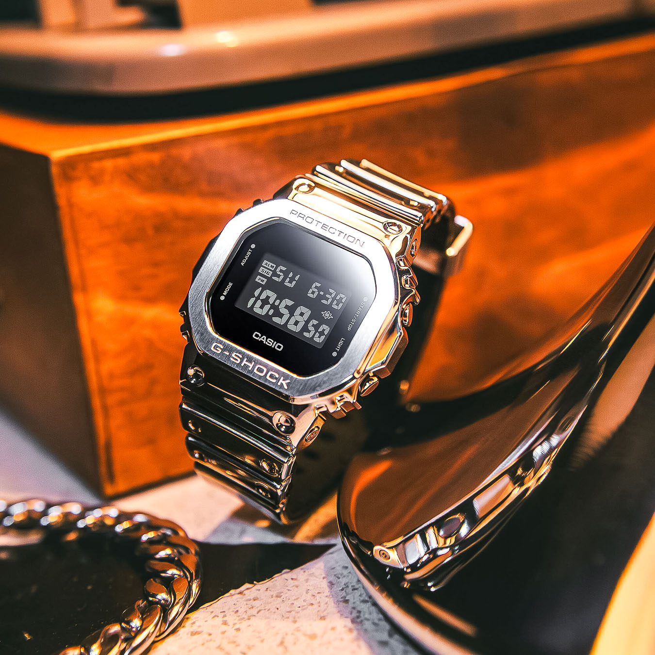 GM-5600YM-8 - G-Steel - Fine Metallics Serie - Silver