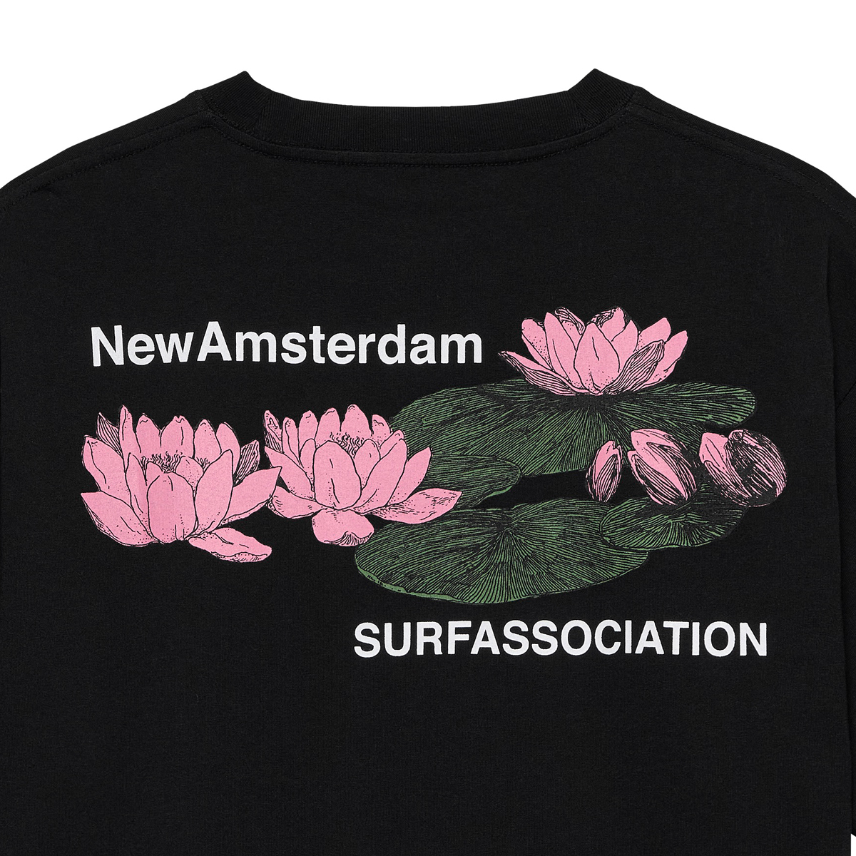 Lilies T-Shirt - Black