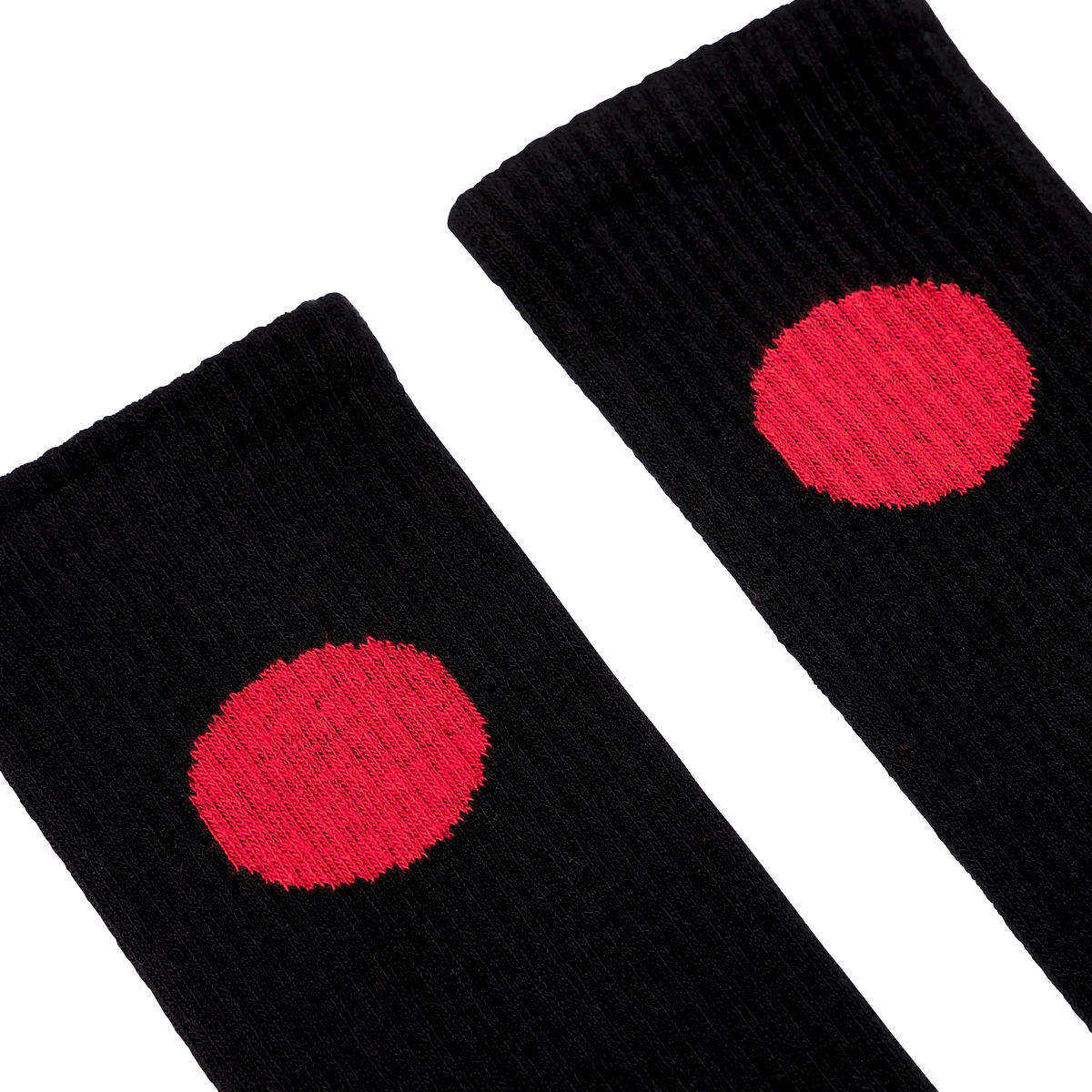 JAPANESE SUN x DEMOCRATIQUE Socke - Black