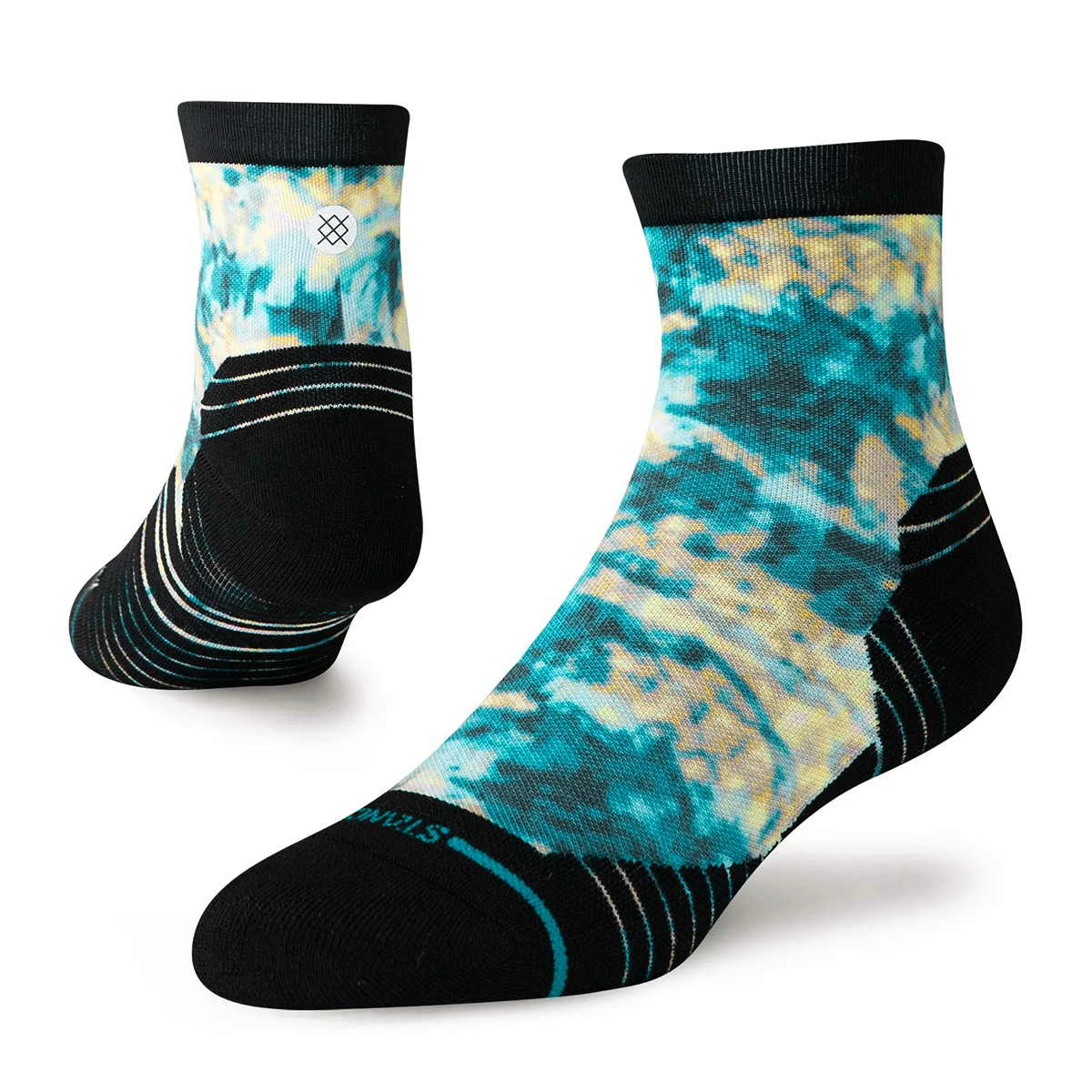 Serengeti Light Running Quarter Socks - Performance - Teal