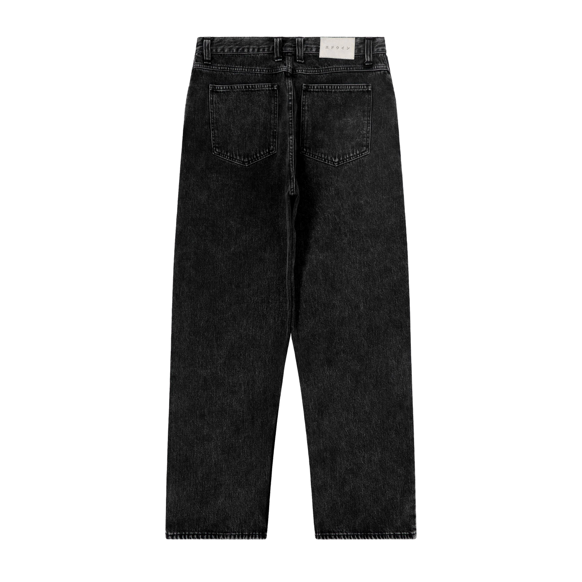 Matrix Pant - Loose Straight - Pembroke Black Denim 13,56 oz - Black Matt