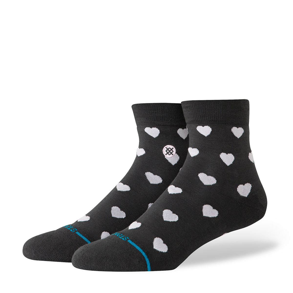 Hearts Lowrider Socke - Dunkelgrau