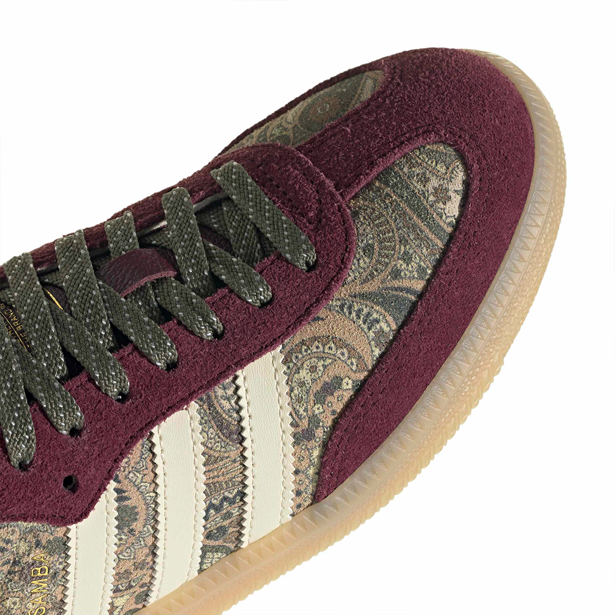 Samba OG - Liberty London- Maroon