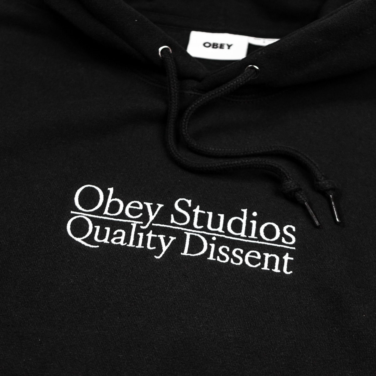 Quality Dissent - Classic Fit Hoodie - Black