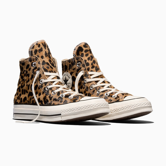 All Star Chuck 70 Leopard Pony Hair High