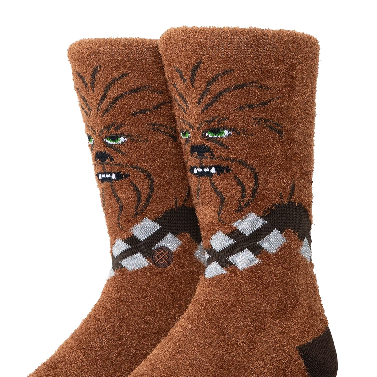 Chewie Crew Socks - Star Wars - Brown