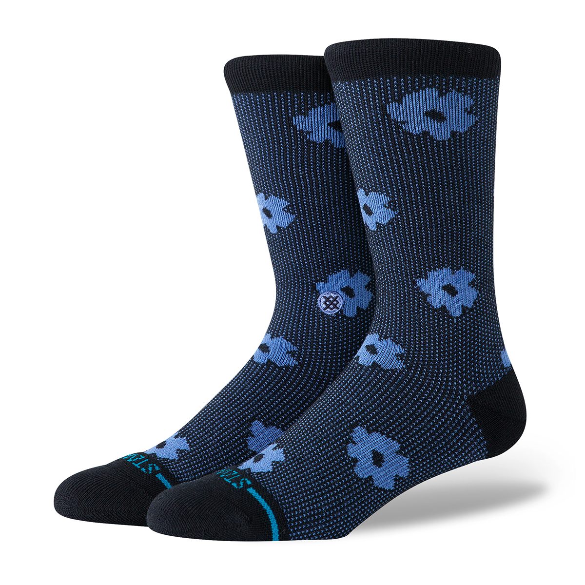 Digital Daisy Socke - Blue