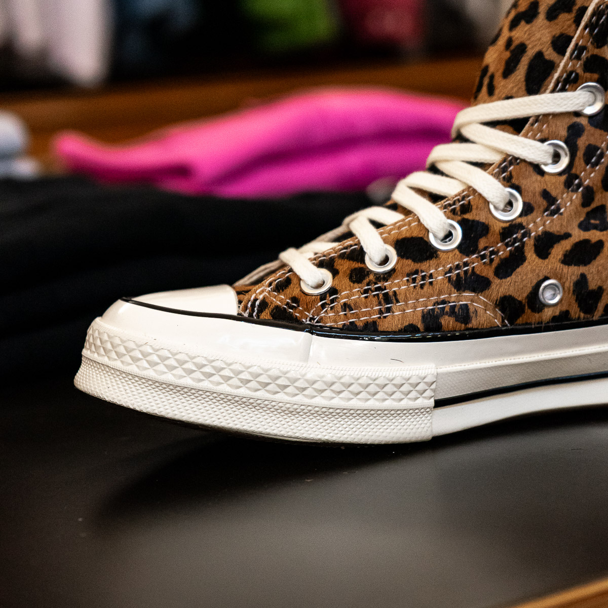 All Star Chuck 70 Leopard Pony Hair High