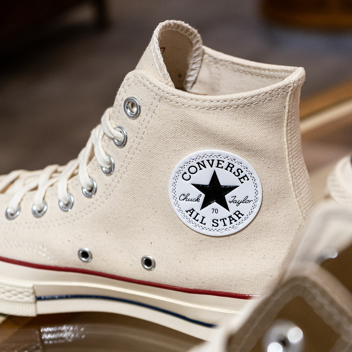 All Star Chuck 70 Vintage Canvas High - Natural