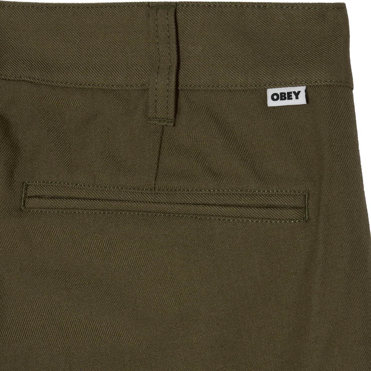 Dean Pleated Pant - Olive