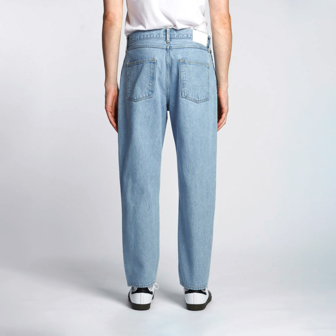 Cosmos Pant - Arctic Blue Denim 14,6 oz - Blue Heavy Bleach