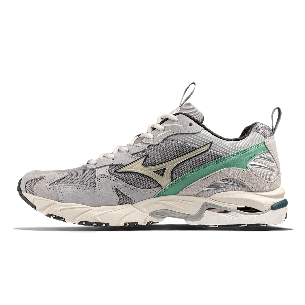 Wave Rider 10 Premium Suede - Opal Gray Mint