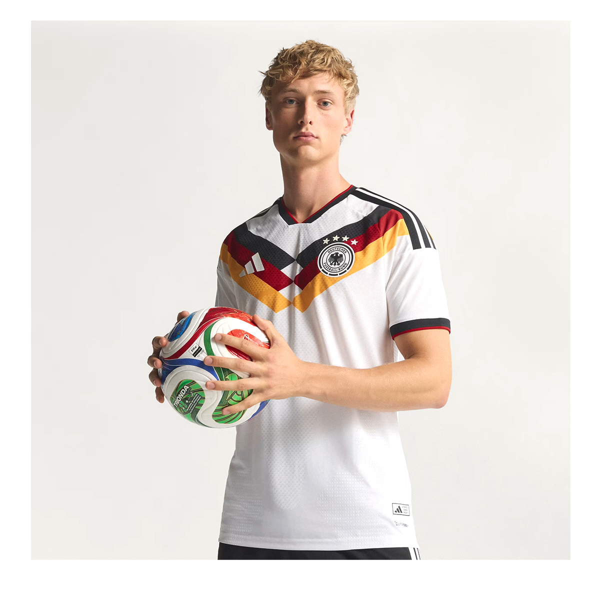 DFB Deutschland Authentic Home Jersey - World Cup 26 - White