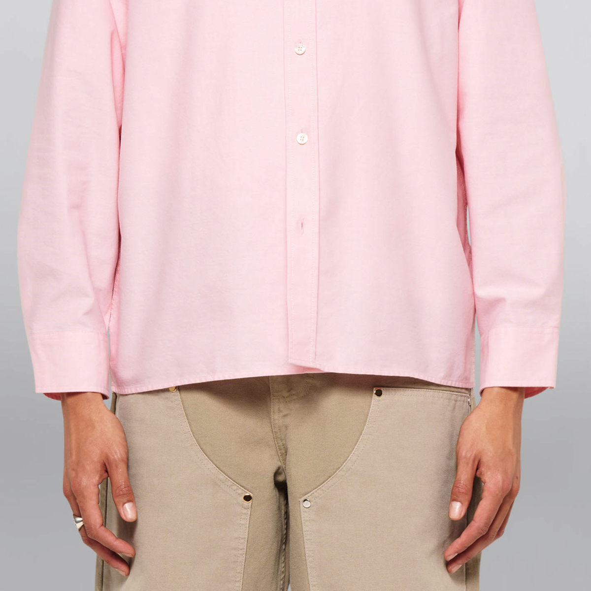 Big Oxford Shirt - Pink