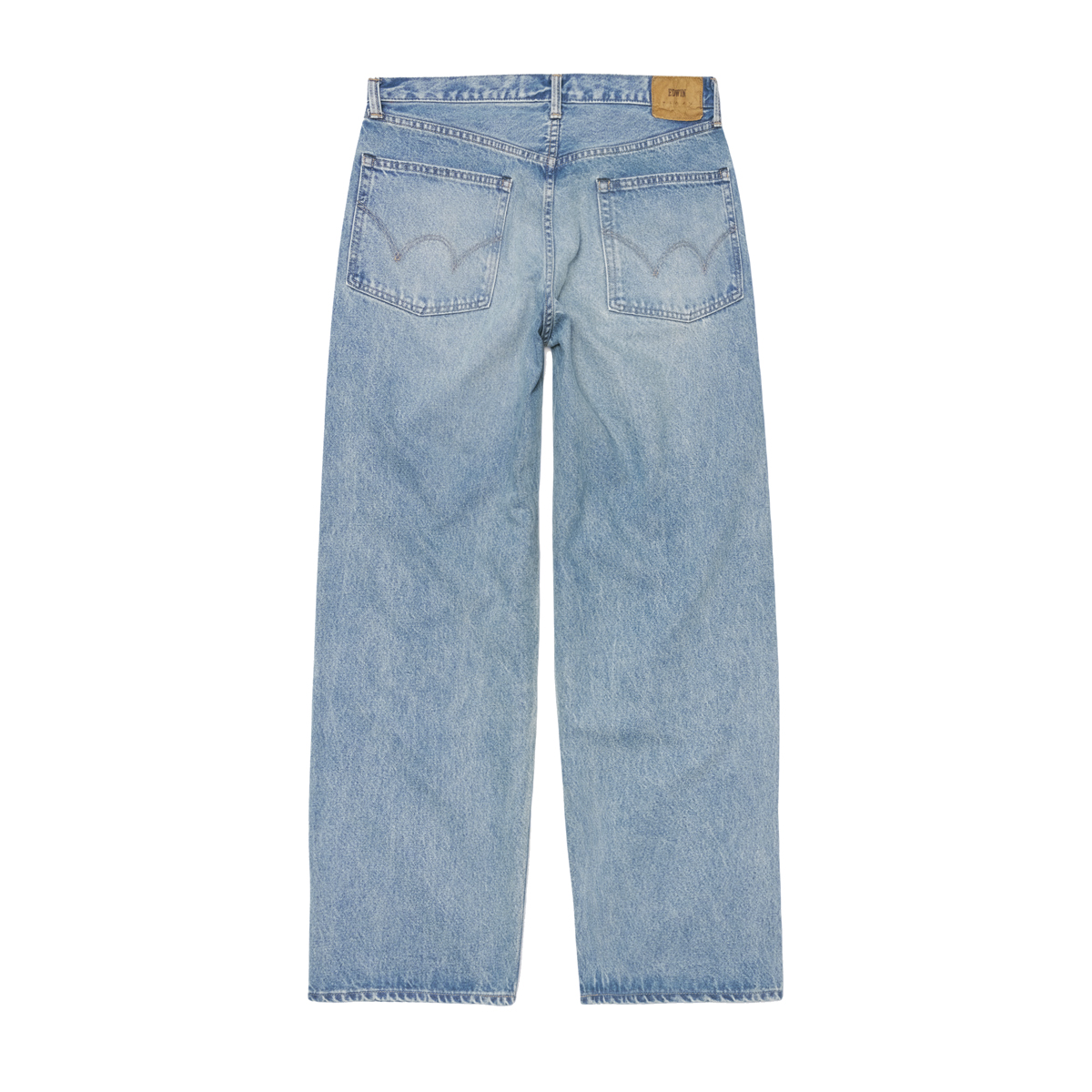 Wide Jeans - Blue Mid Light Used