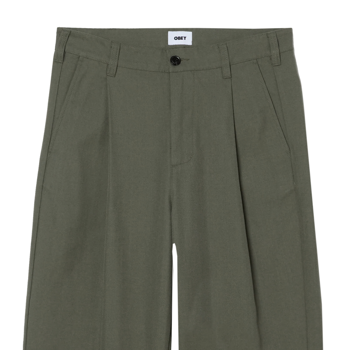 Dean Pleated Pant - Green