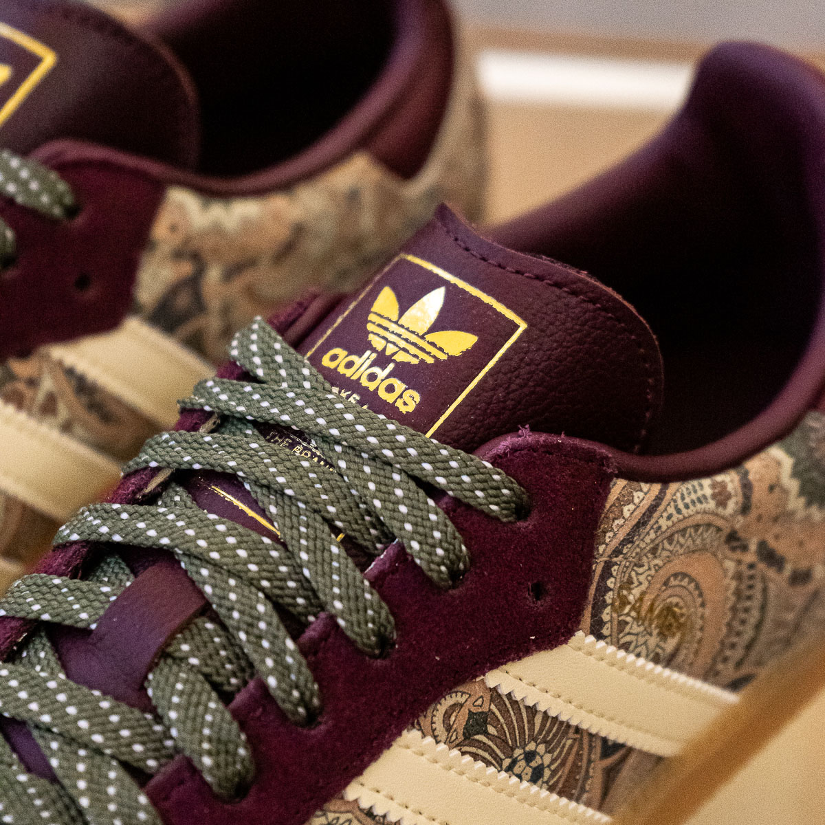 Samba OG - Liberty London- Maroon