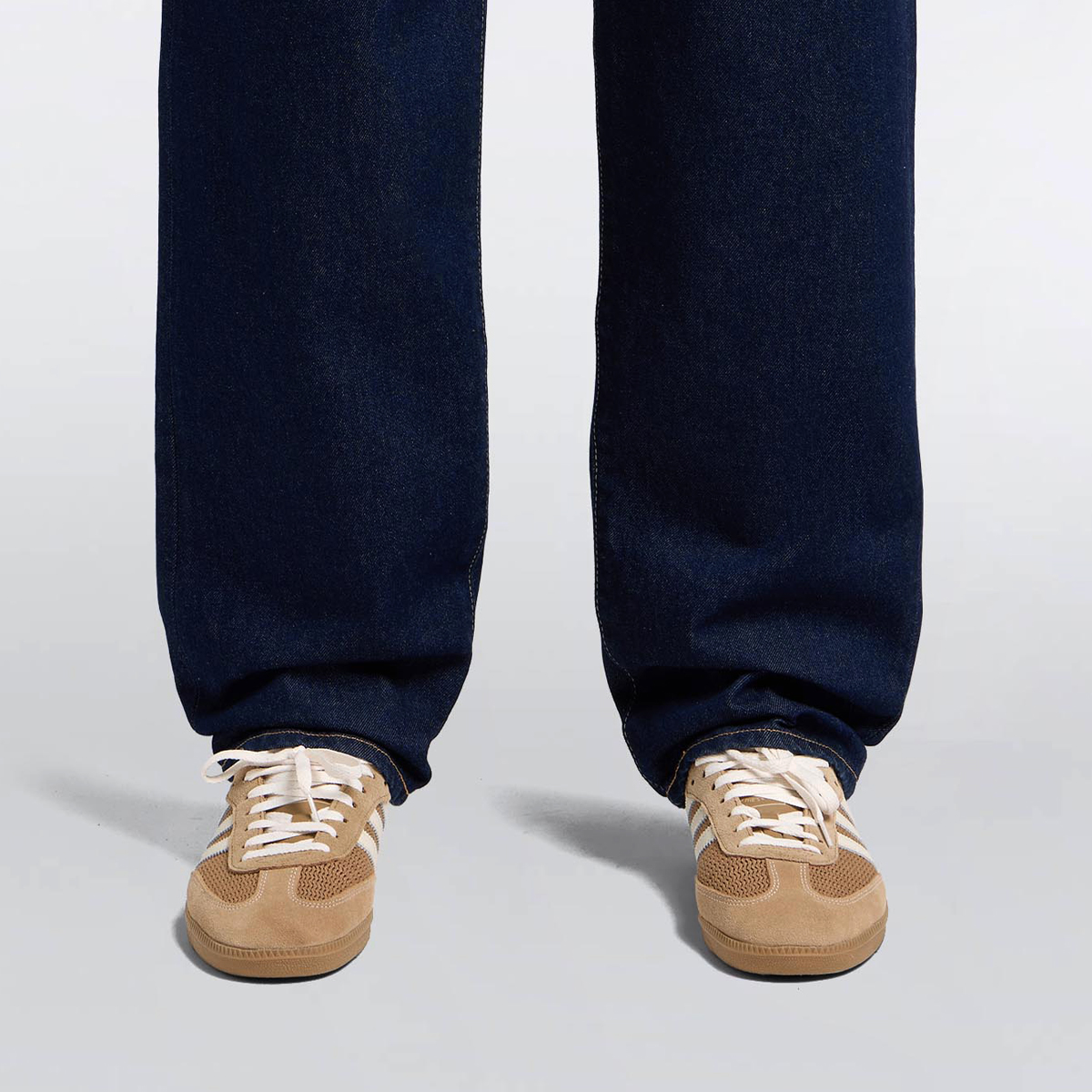 Loose Jeans - Blue Rinsed