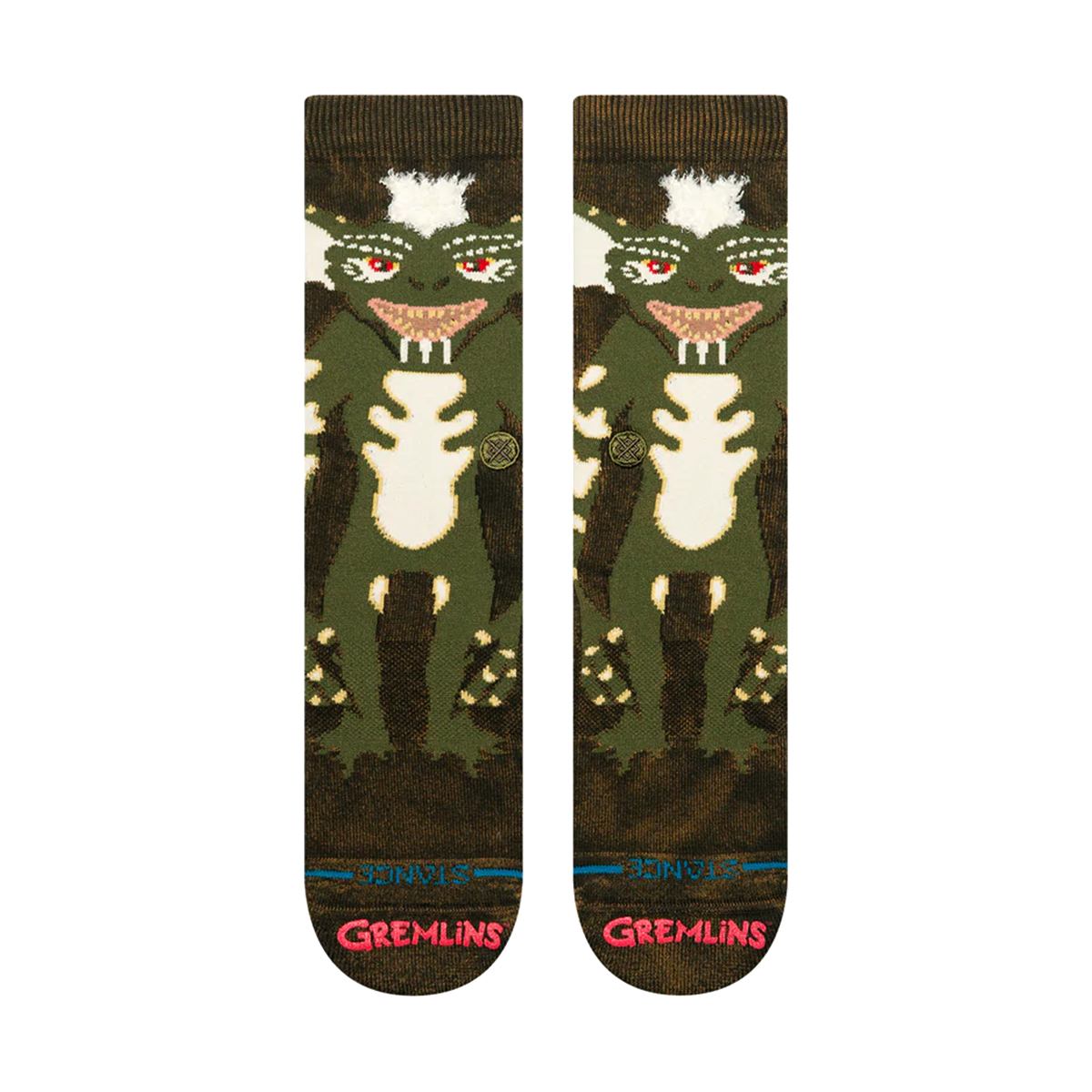 Stripe Crew Socks - Gremlins
