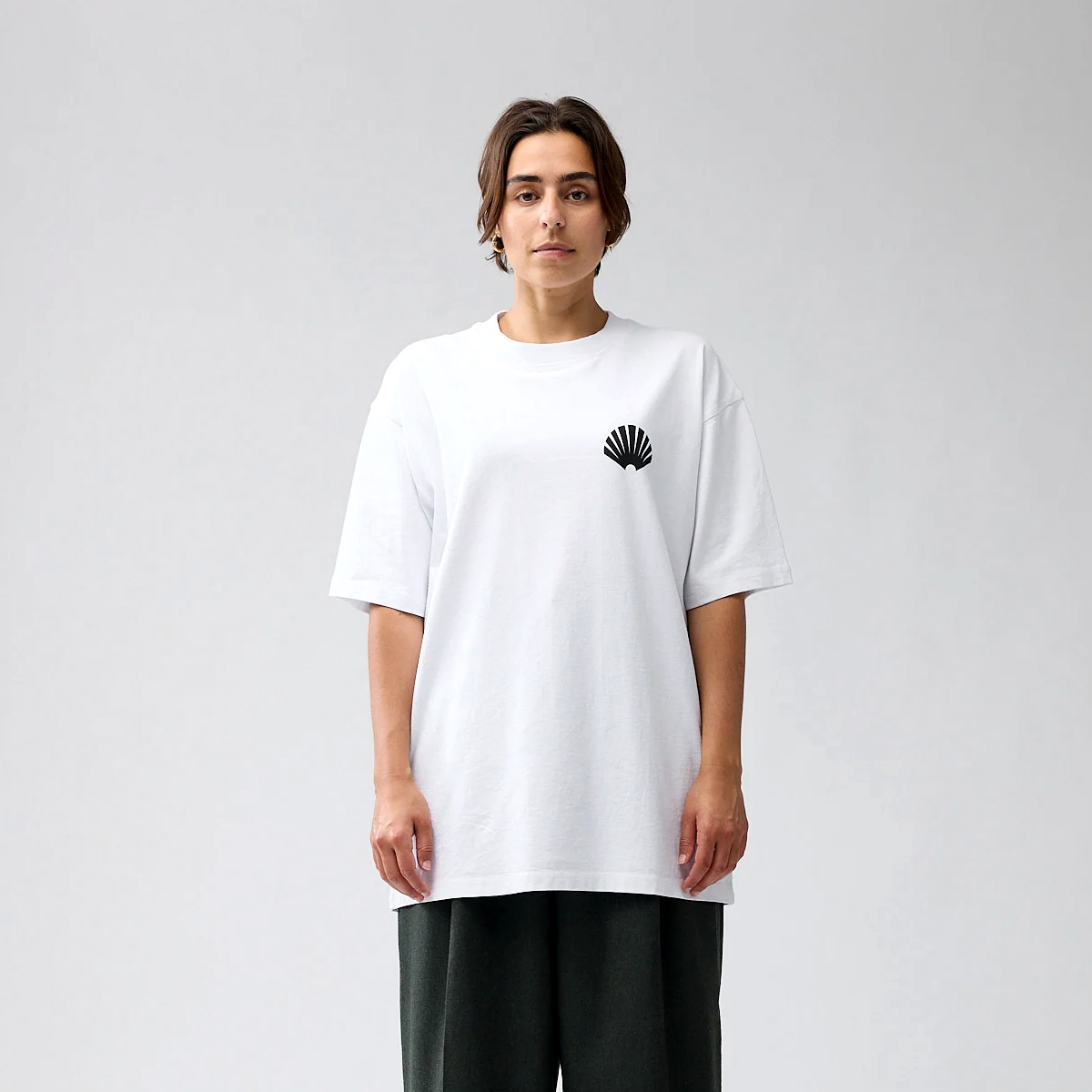 Logo T-Shirt - White Black