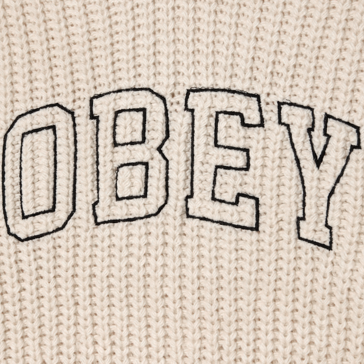 Collegiate Sweater - Whisper White