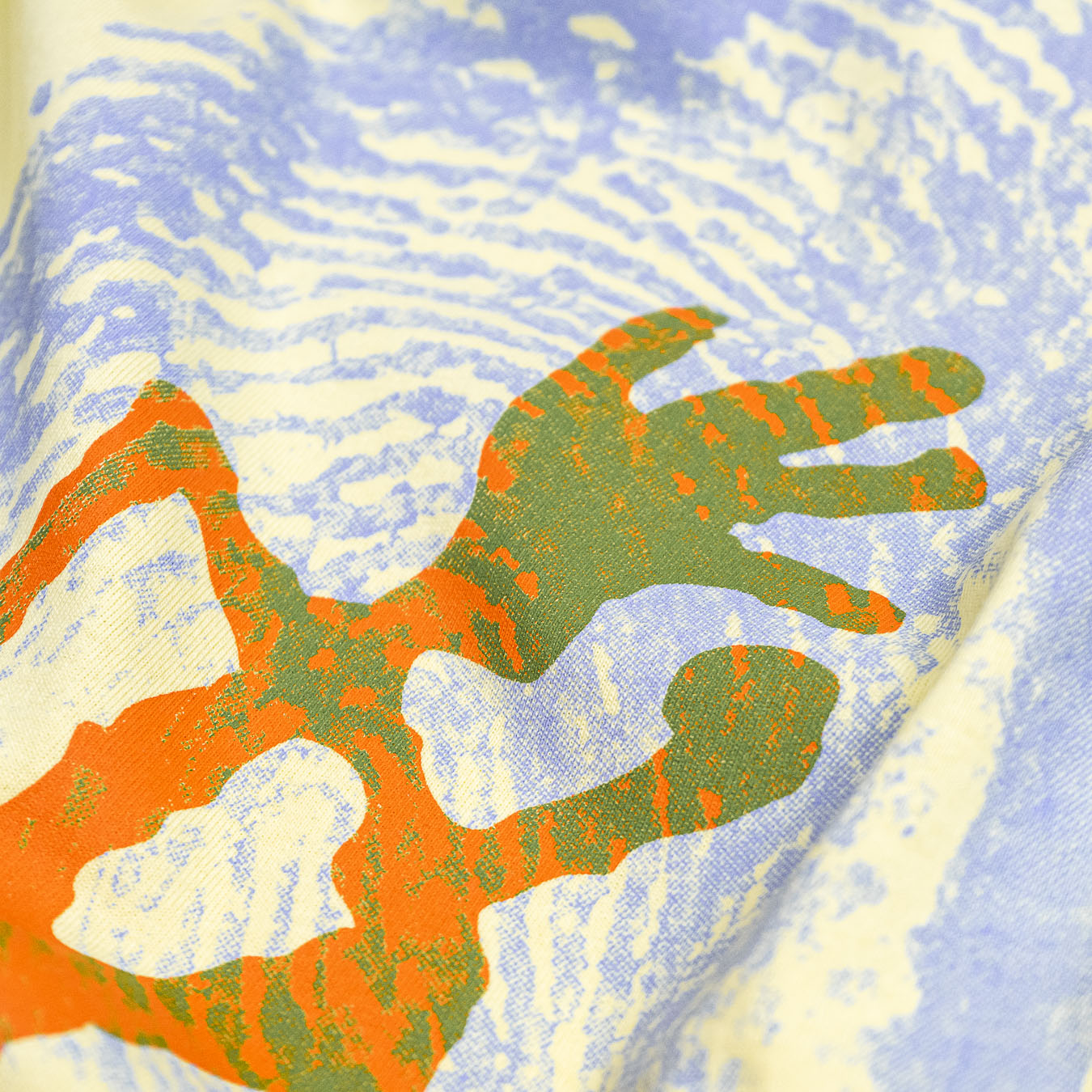 Thumbprint Longsleeve T-Shirt - Lemon