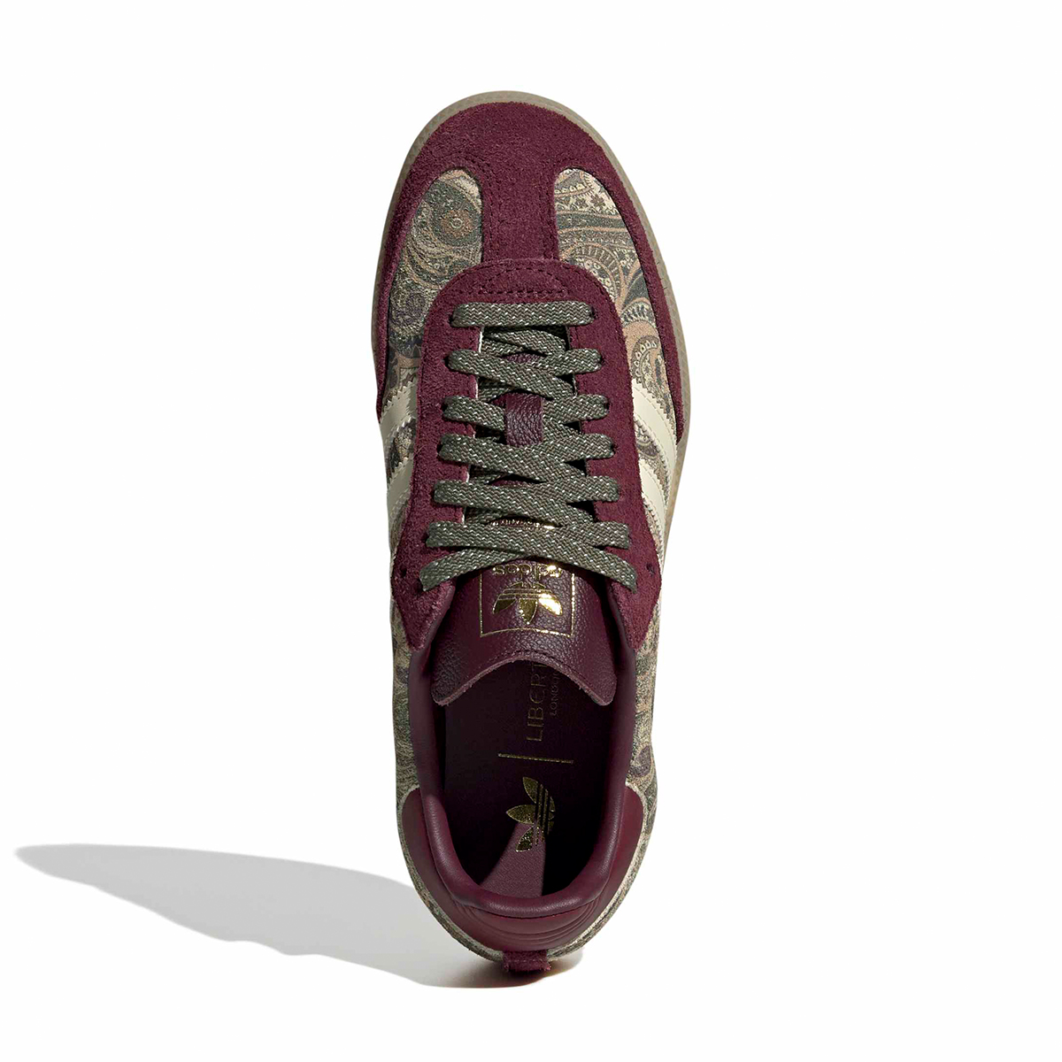 Samba OG - Liberty London- Maroon