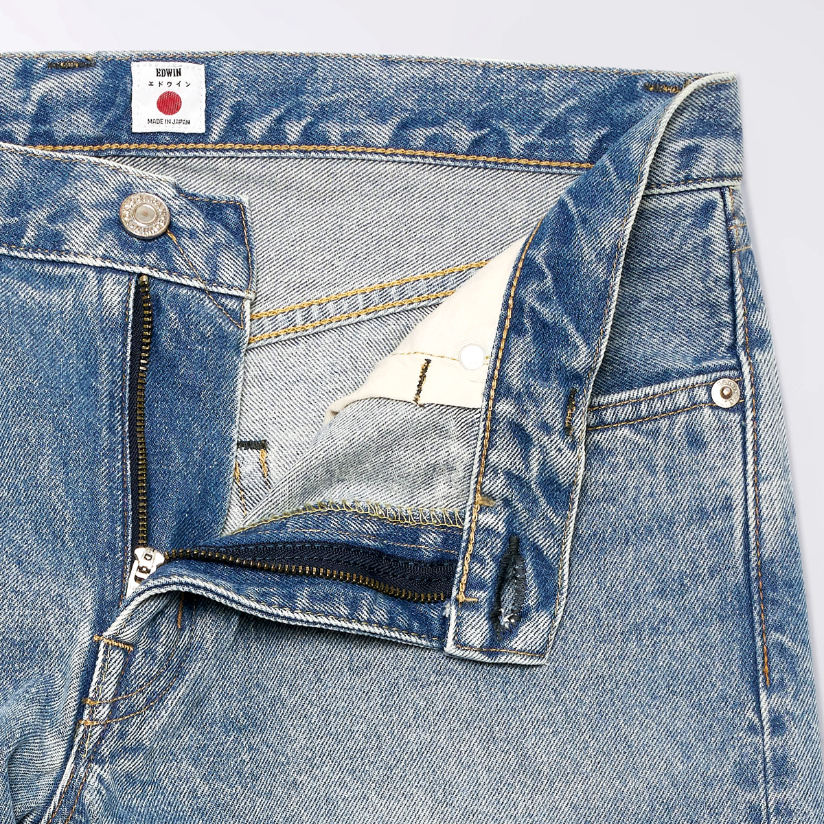 Regular Tapered Jeans - Blue Mid Light Used