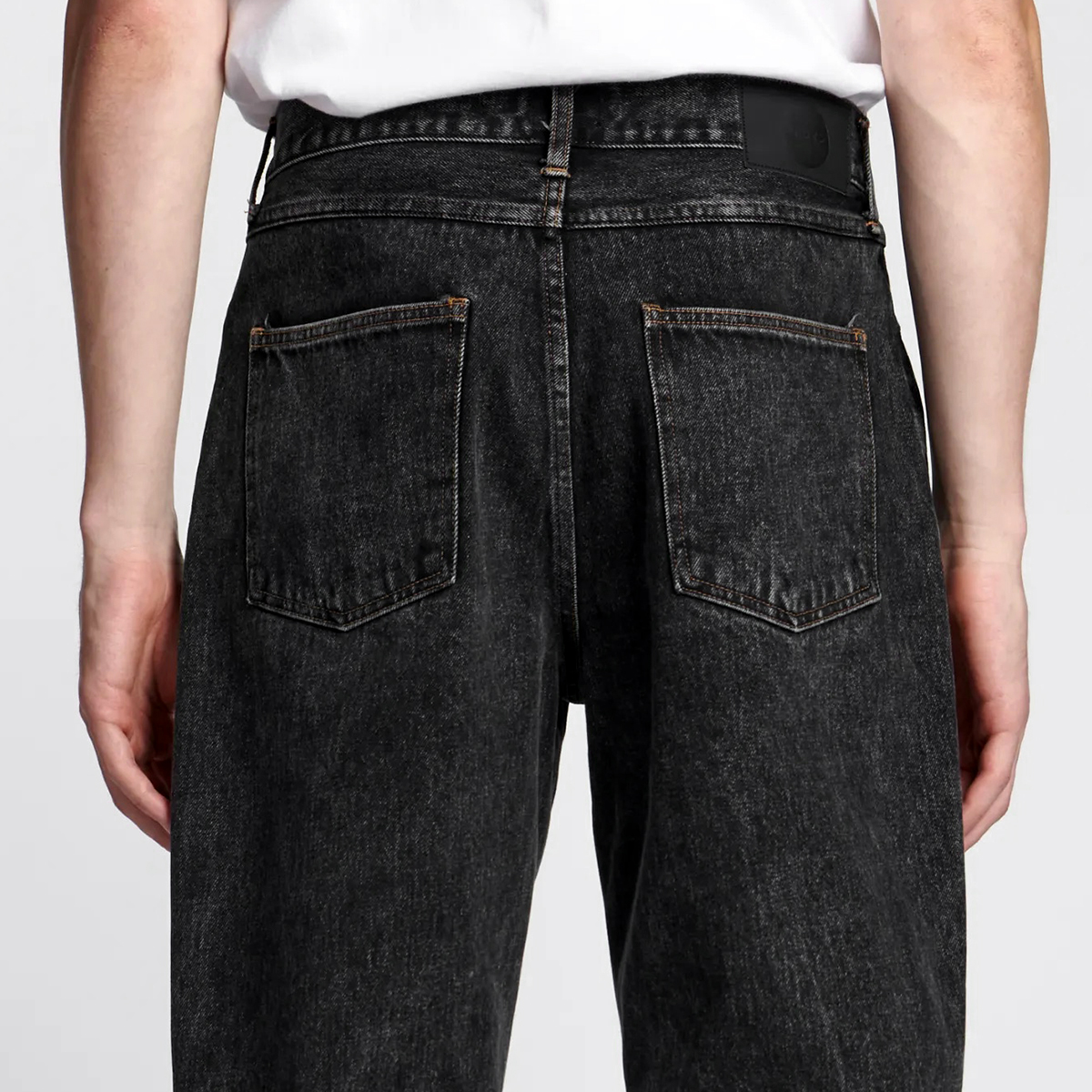Cosmos Pant - Pembroke Black Denim 13,56 oz - Black Matt Wash