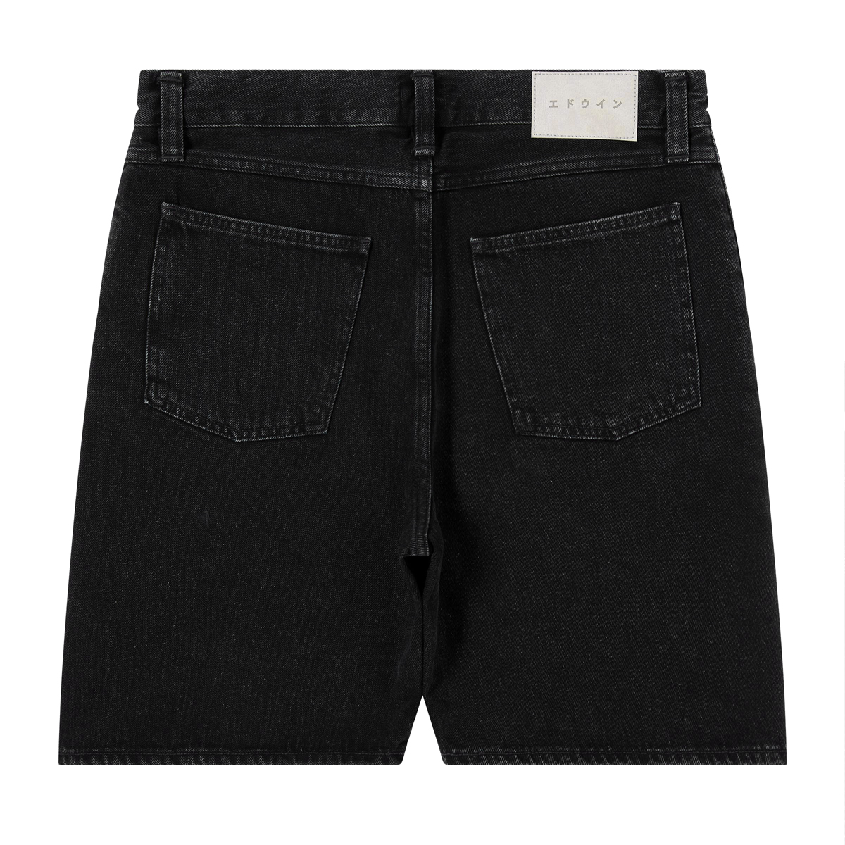 BRIDGER SHORT - 13,5 oz Pembroke Black Denim - Dark Marble Wash