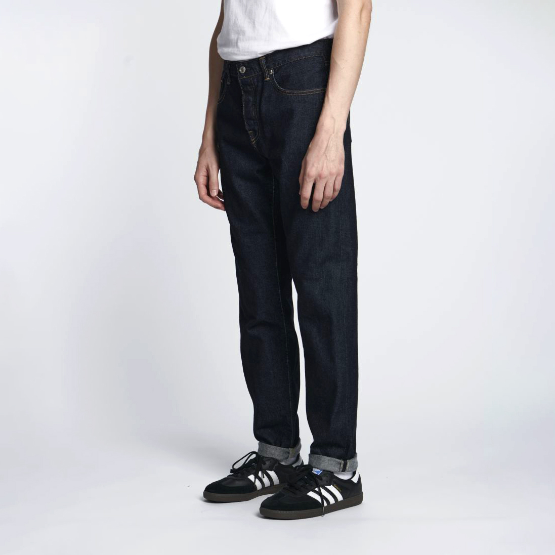 Regular Tapered Jeans - Blue Rinsed