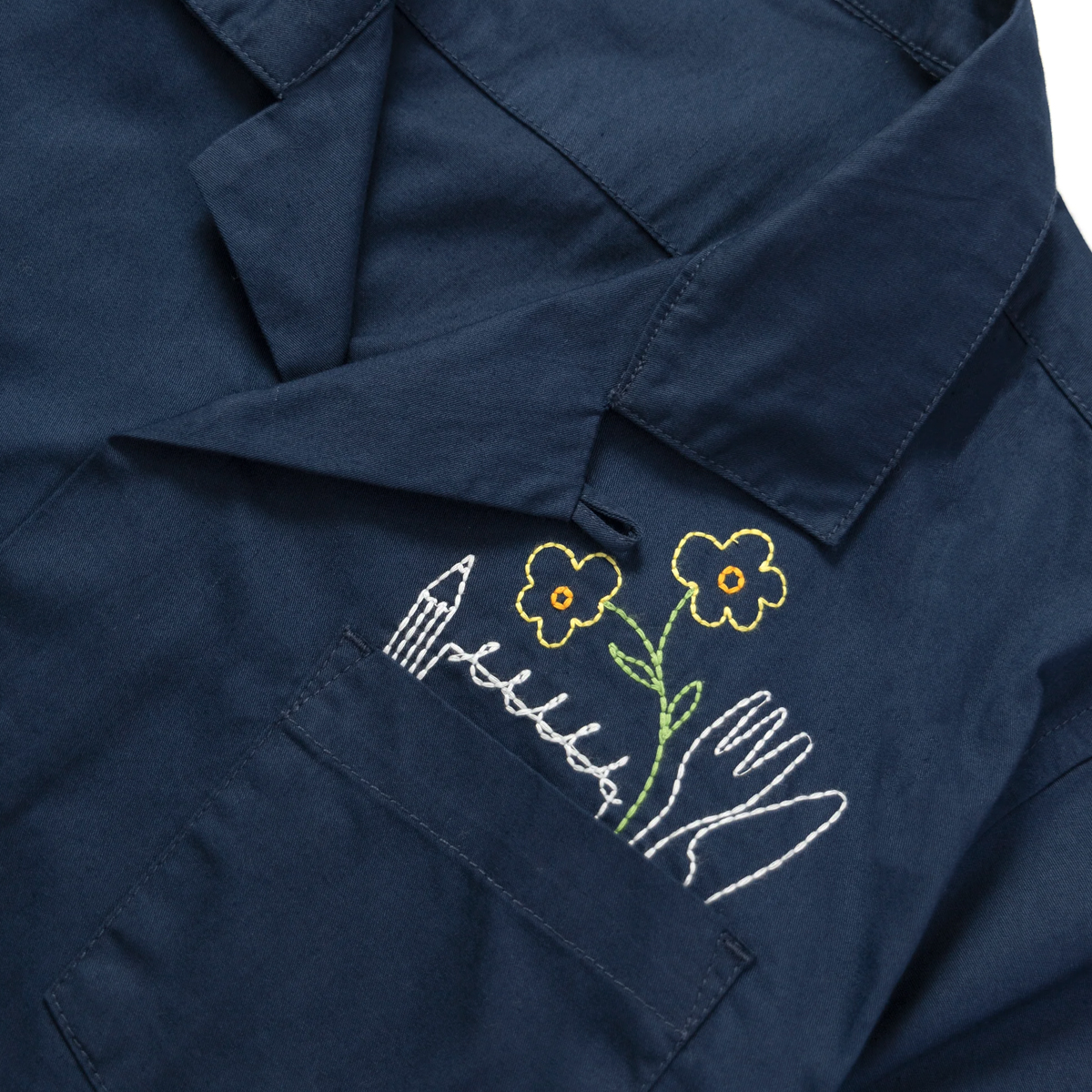 Light Twill Necessities Short Sleeve Shirt - Navy