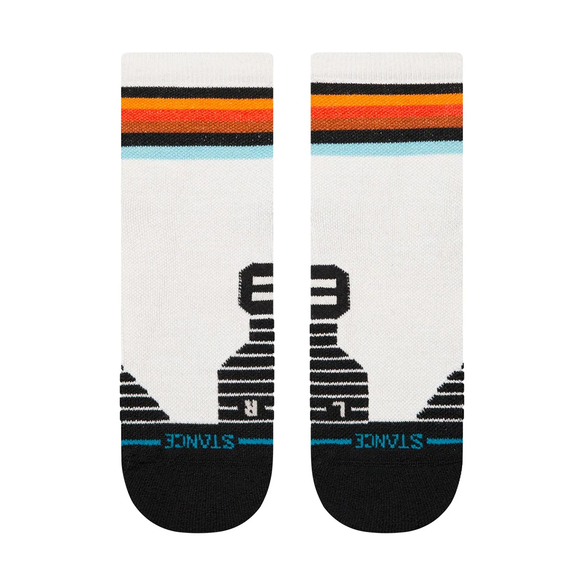 Vindicated Wool Running Quarter Socks - Performance - Light Heather
