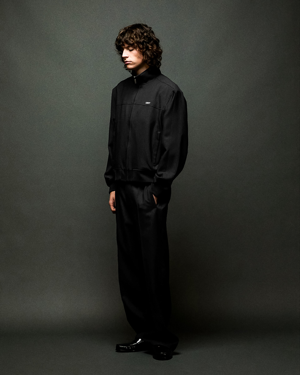 Tailored Track Jacket - Black