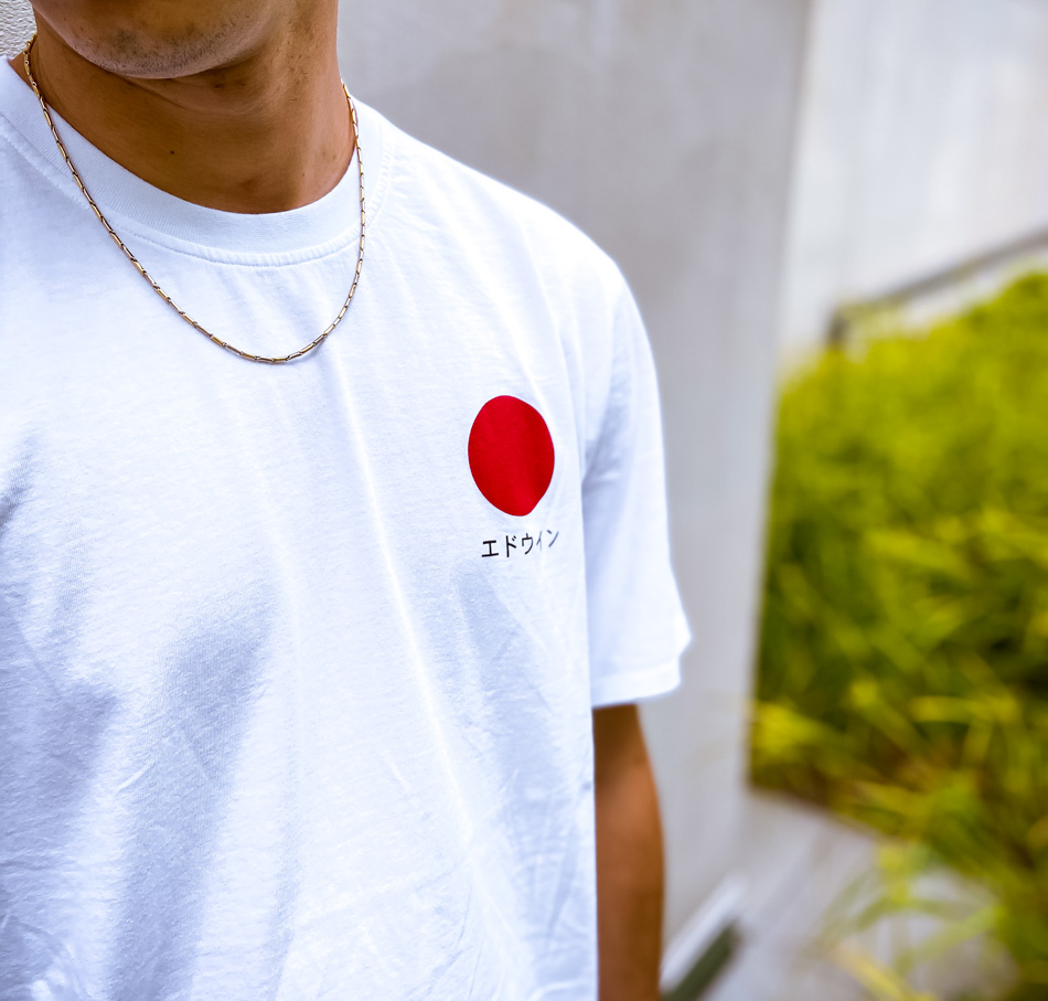 Edwin Japanese Sun Tee - White