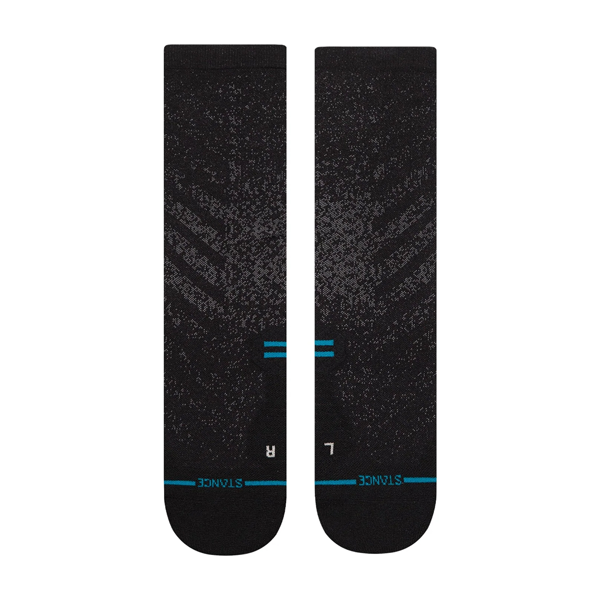 Run Light Crew Socke - Performance - Black