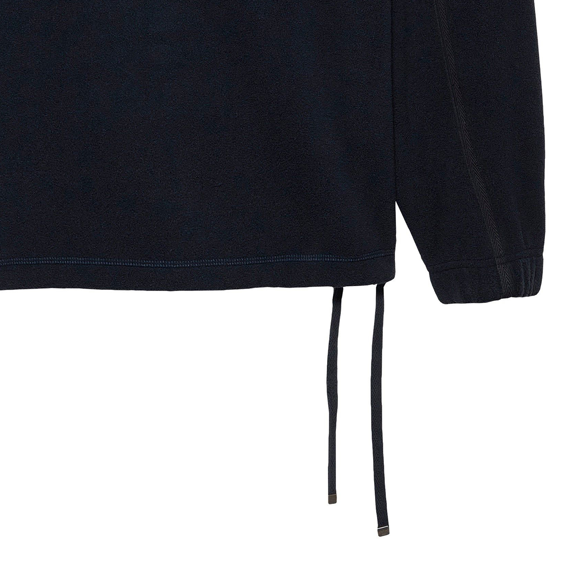 Fleece Zip Up Sweatshirt - Regular Fit - Night Blue
