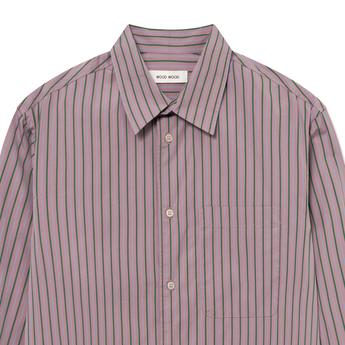 Nico Hemd - Plum Green