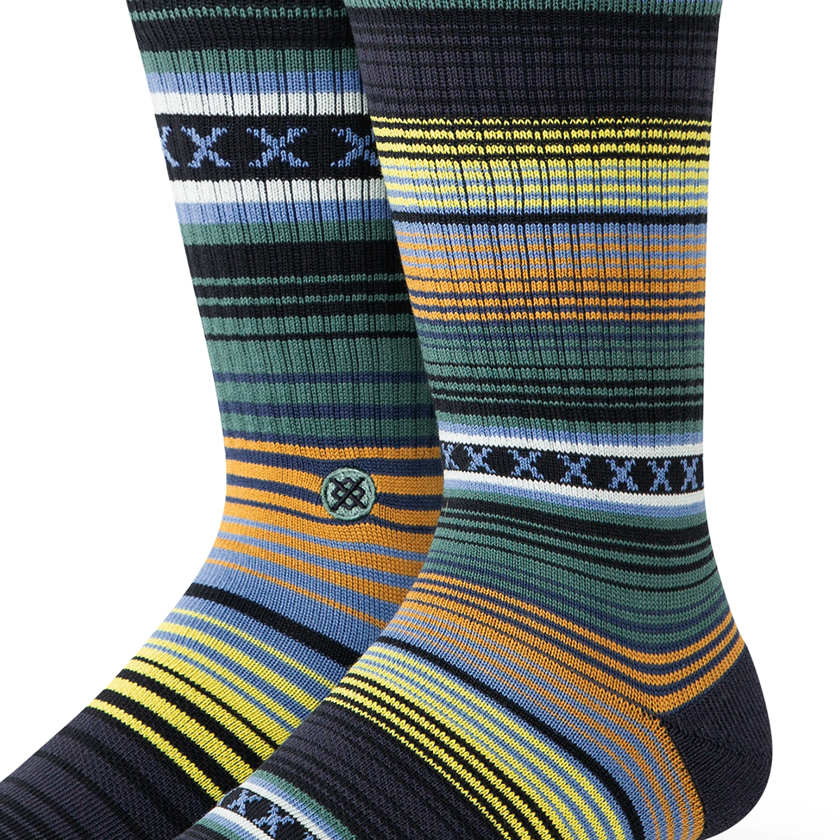 Curren Crew Socks - Teal