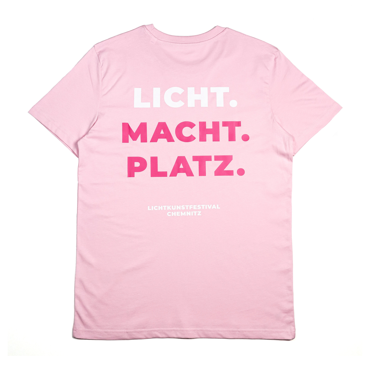 LOV T-Shirt - Licht Macht Platz - Pink